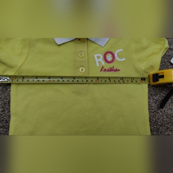 Rocawear Classic 2 Piece Set Yellow Shirt, Blue Pants Size 4T - Picture 6 of 13